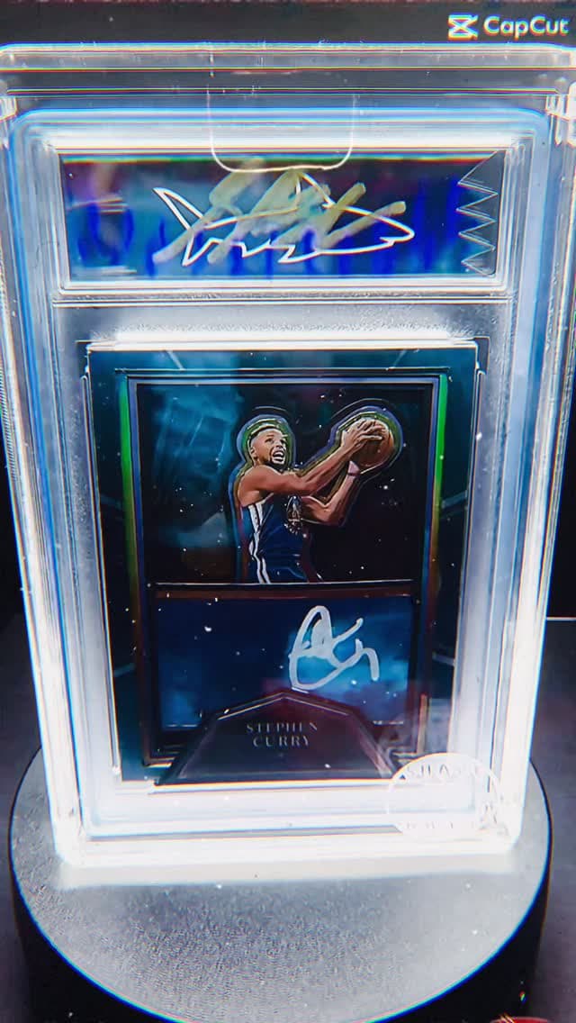 Curry, Player Collabs. Hand cut, one of one.