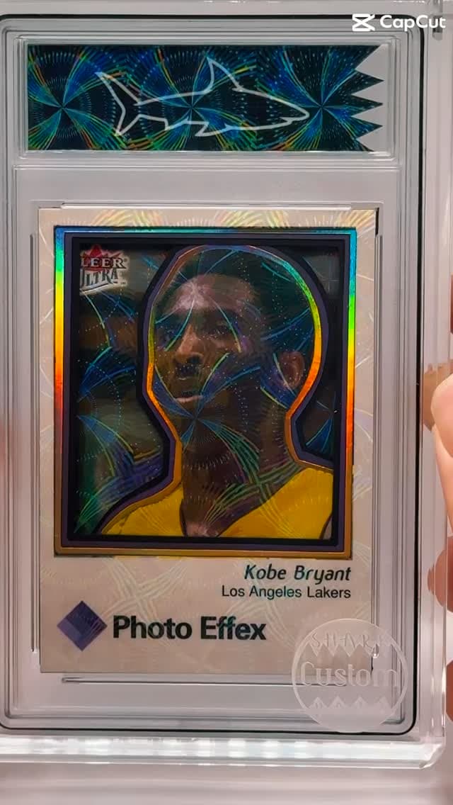 Photo Effex Kobe, The Black Mamba Series. Hand cut, layered, holo foil.