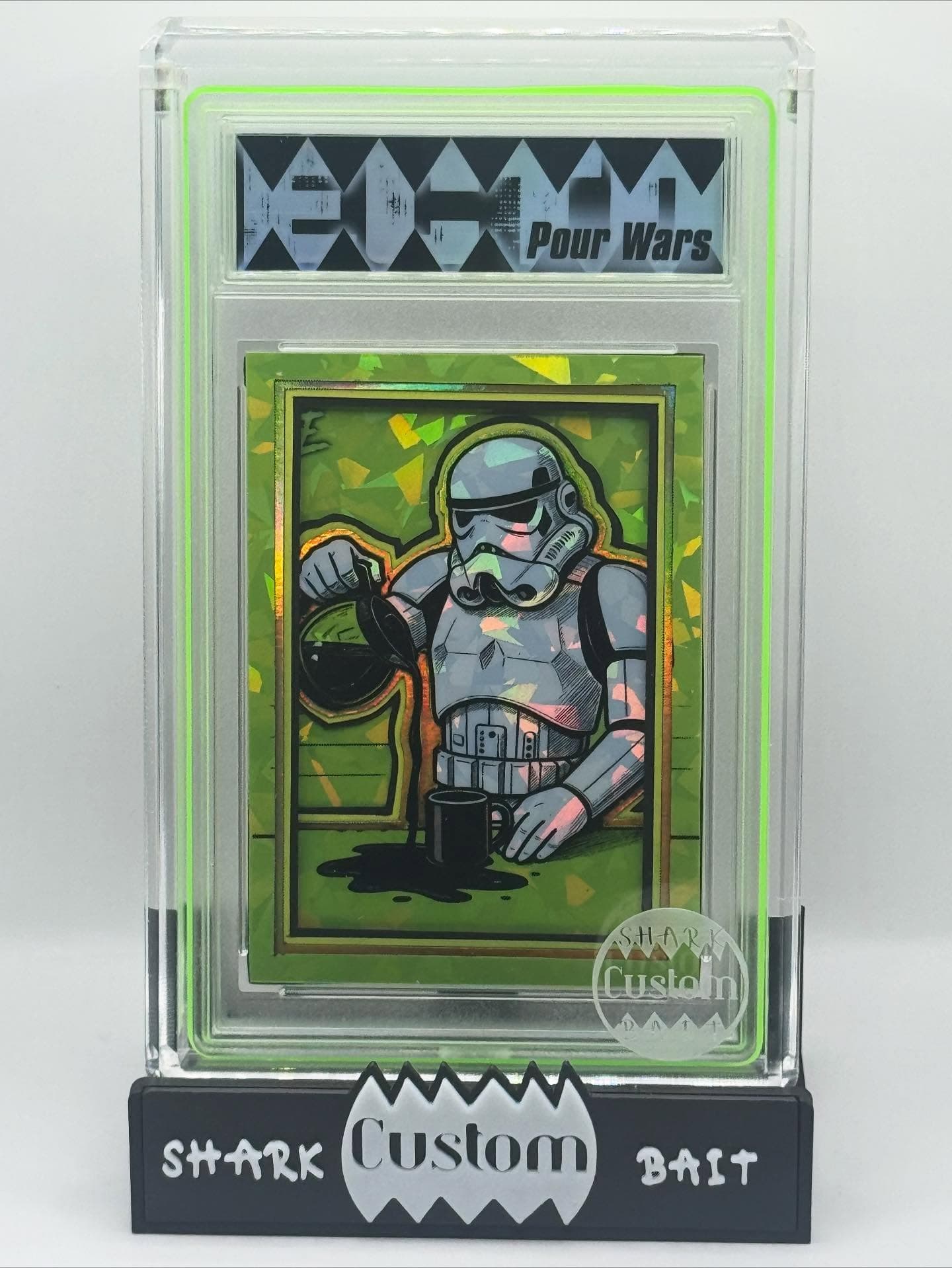Pour Wars Trooper, Sharkbait x Ecto Selecto. 13 exclusive 1/1s, 7 color variations.